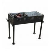 Rectangle BBQ Grill Outdoor Portable Folding Barbe